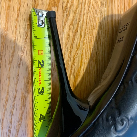 Gucci Black Pump Size 40.5 ππSOLDππ - Picture 6 of 8